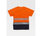 C3975 camiseta alta visibilidad naranja