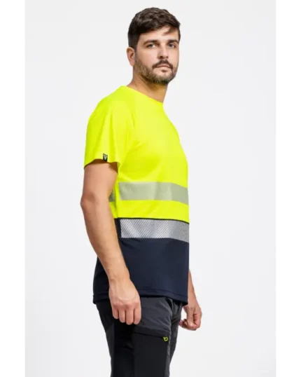 C3975 camiseta alta visibilidad trabajo