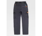 WF3055 pantalon trabajo gris