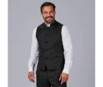 chaleco hombre cuello mao camarero