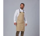 100033 delantal beige hosteleria