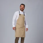 100033 delantal beige hosteleria