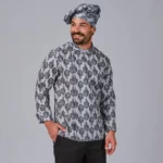 930043 chaqueta alcachofa estampada