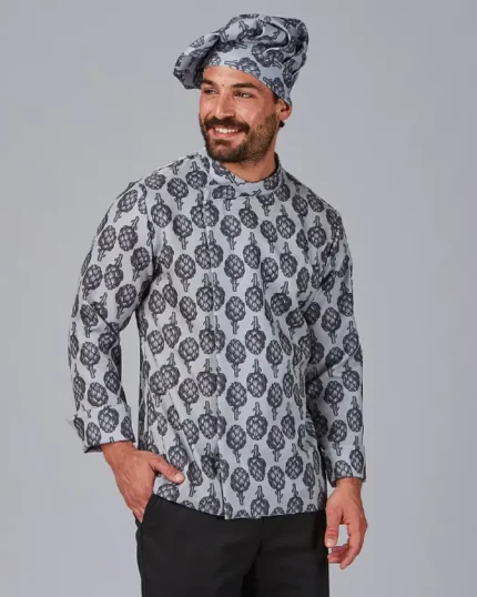 930043 chaqueta alcachofa estampada
