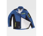S7825 Chaqueta Workshell azul