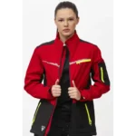 S7825 Chaqueta Workshell roja