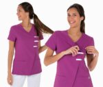 8240568 uniforme sanitario microfibra casaca sanitaria mujer