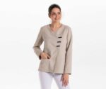 Uniforme sanitario microfibra casaca sanitaria mujer 8258569