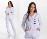 Chaqueta para estética y spa en manga larga