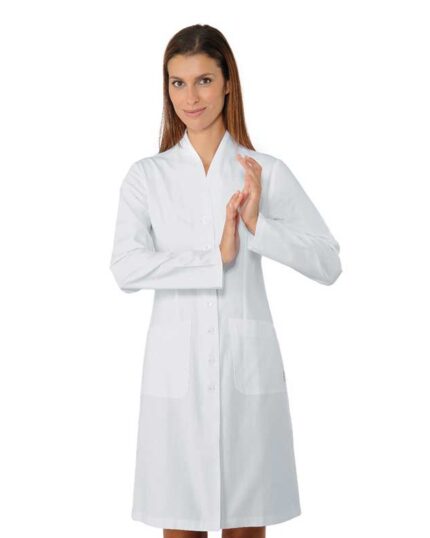 bata sanitaria entallada mujer isacco lugano 008400