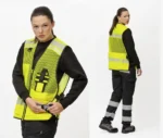 chaleco multibolsillos de trabajo workteam C3604