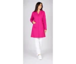 5500 bata laboral manga larga fucsia