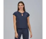 600104 casaca laboral mujer azul marino (1)