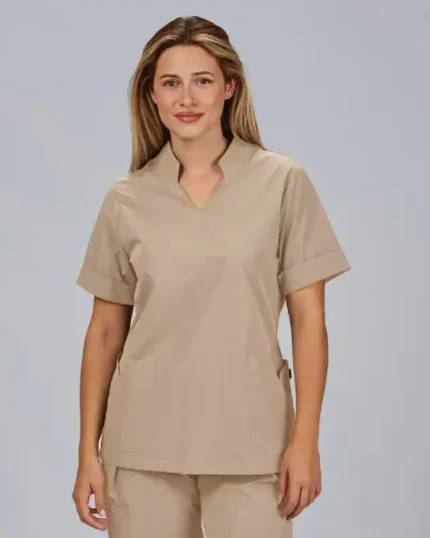600091 blusa mujer tejido reciclado arena (1)
