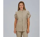 600093 casaca peluqueria sostenible beige (1)