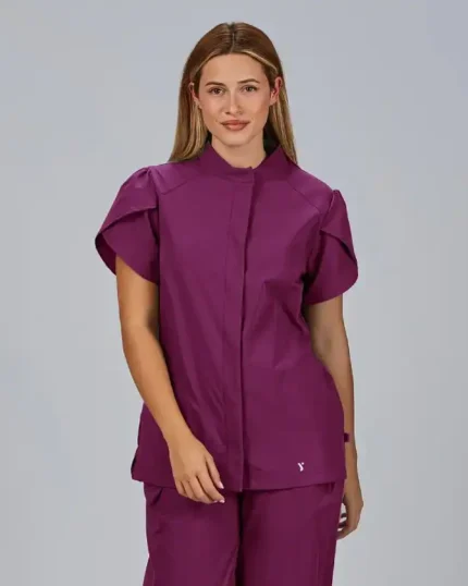 600093 casaca peluqueria sostenible malva (1)